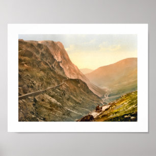 Honister Pass, Lake District England Poster