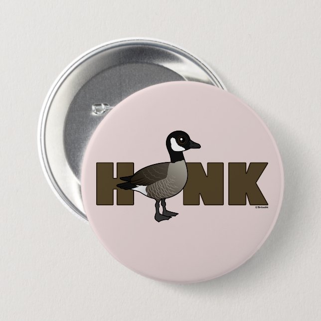 HONK 7.5 CM ROUND BADGE (Front & Back)