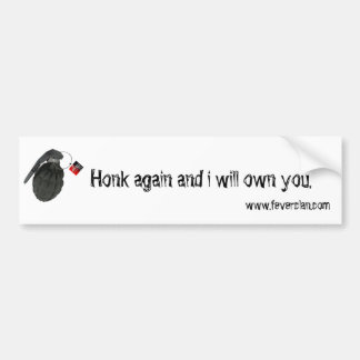 Honk Bumper Sticker