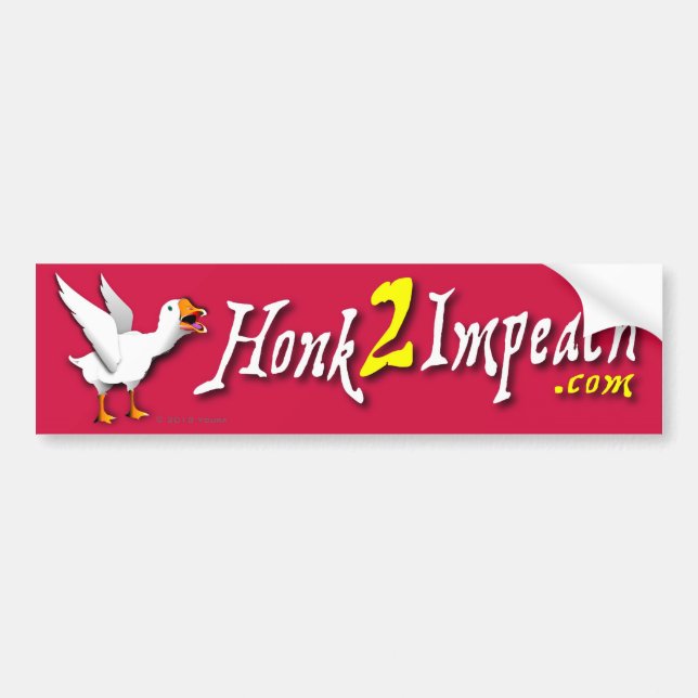 Honk Bumper Sticker (Front)