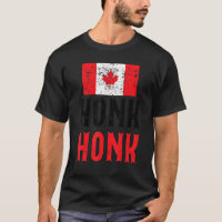 Honk Honk Canadian Truckers Rule Canada Funny Vint