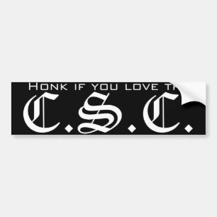Honk if you Love... Bumper Sticker