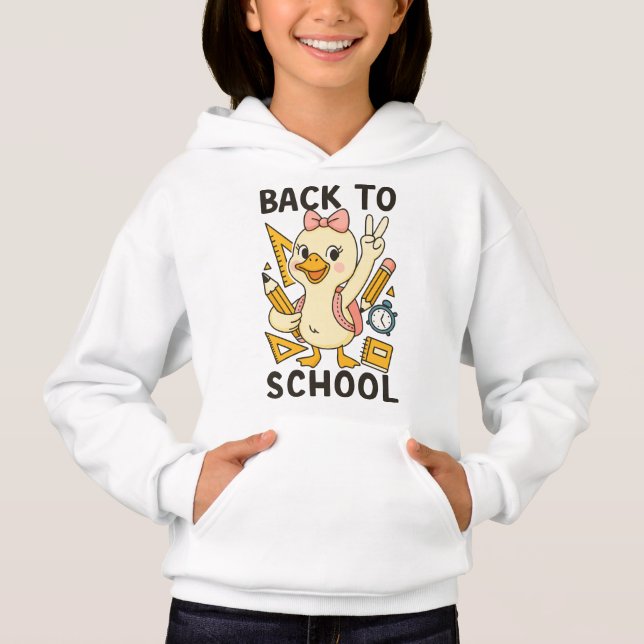 🎒 Honk If You’re Ready for School – Cute Goose (Front)