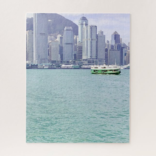 Honk Kong skyline puzzle (Vertical)