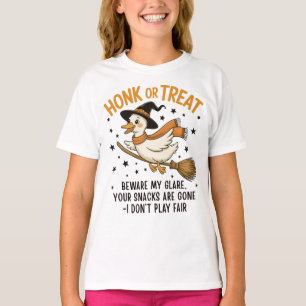Honk or Treat Funny Halloween Goose T-Shirt
