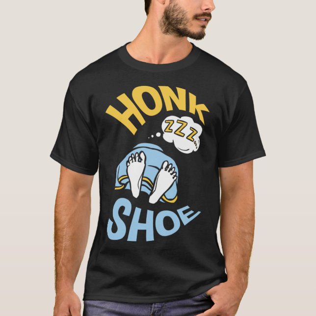 Honk Shoe Snoring Anti Snoring Husbands T-Shirt (Front)