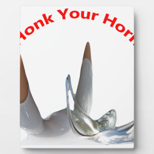 Honk Your Horn Plaque