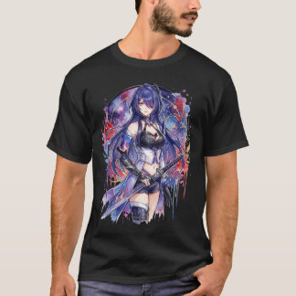 Honkai Star Rail Acheron Galaxy Ranger Mysterious  T-Shirt
