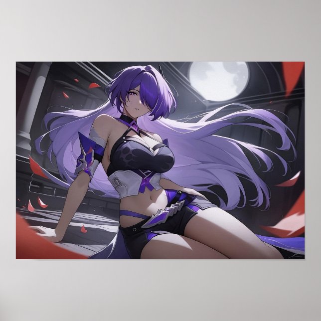 Honkai Star rail Acheron Poster (Front)