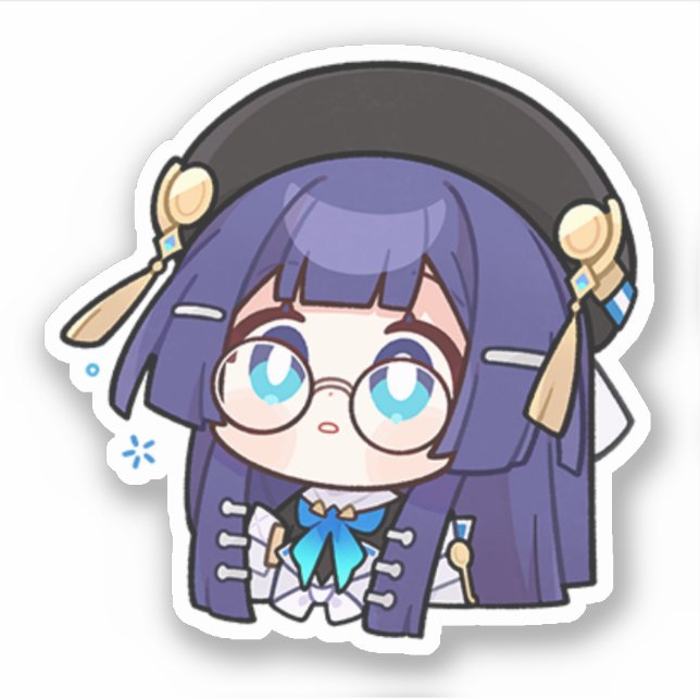 Honkai Star Rail Chibi Pela Sticker (Front)