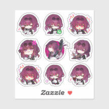 Honkai Star Rail: HSR Kafka Stickers