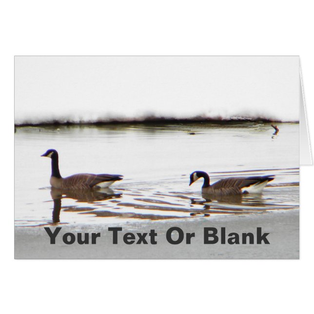 Honkers - Canada Geese (Front Horizontal)