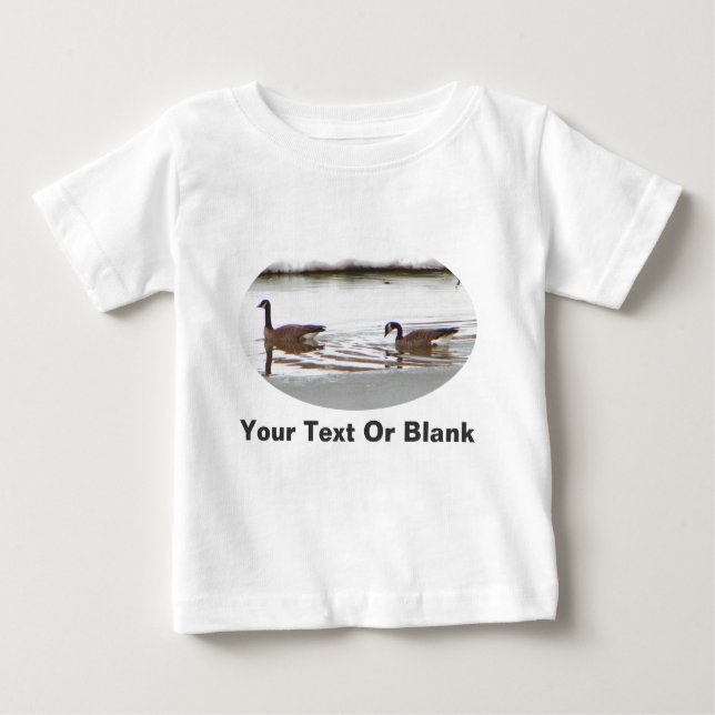 Honkers - Canada Geese Baby T-Shirt (Front)