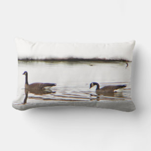 Honkers - Canada Geese Lumbar Cushion