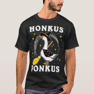 Honkus Ponkus Goose Meme Witch Hat Duck labrador r T-Shirt