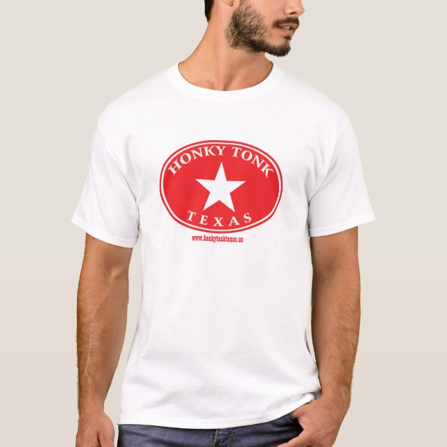 Honky Tonk Texas Oval Logo T-Shirt (Front)