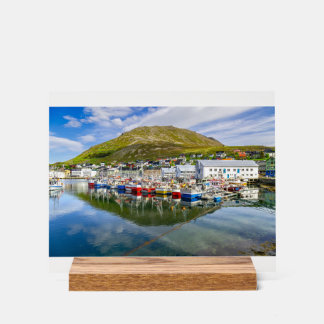 Honningsvag near North Cape Acrylic Sign