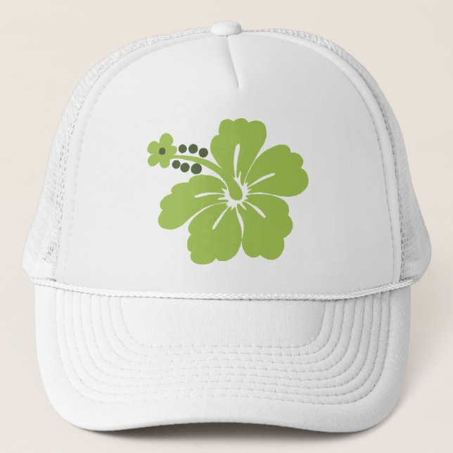 Honolua Hibiscus Tropical Trucker Hats (Front)