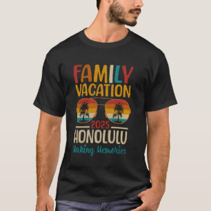 Honolulu Beach Hawaii Matching Family Vacation 202 T-Shirt