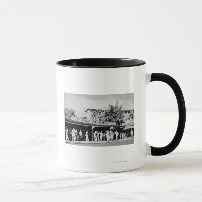 Honolulu, HA - View of the Honolulu Mug (Right)