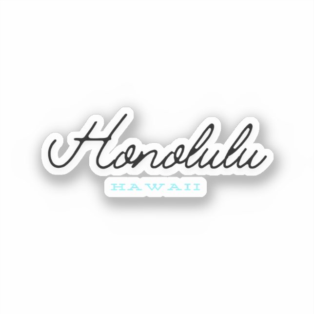 Honolulu Hawaii (Front)