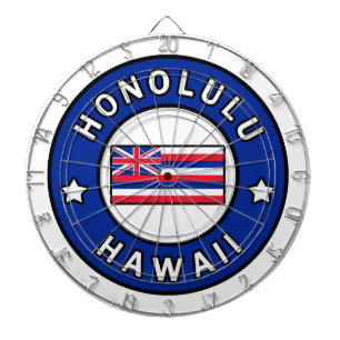 Honolulu Hawaii Dartboard