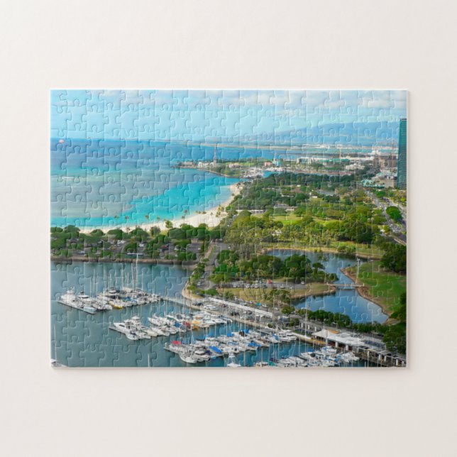 Honolulu  Hawaii. Jigsaw Puzzle (Horizontal)