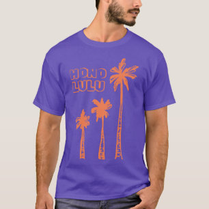 Honolulu Hawaii Palms TShirt