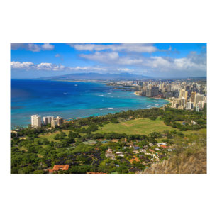 Honolulu, Hawaii Photo Art Print