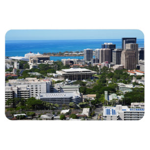 Honolulu Hawaii Photo Magnet