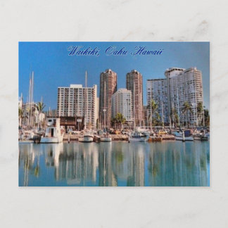 Honolulu Hawaii Postcard