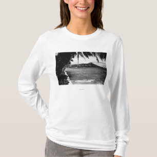 Honolulu, Hawaii - View of Diamond Head T-Shirt