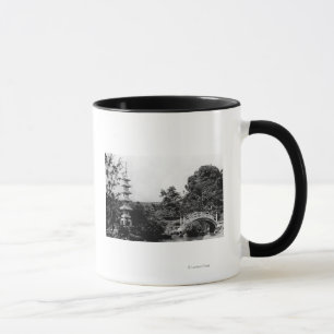 Honolulu, Hawaii - View of Moanolua Gardens Mug