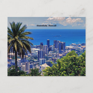 Honolulu, Oahu, Hawaii Postcard