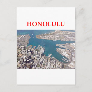 honolulu postcard
