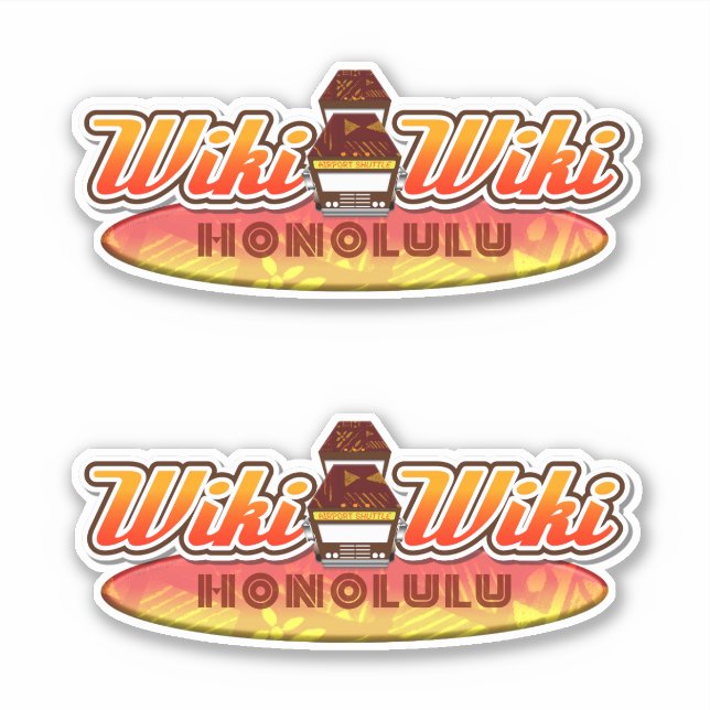 Honolulu Wiki-Wiki Shuttle Bus  (Front)