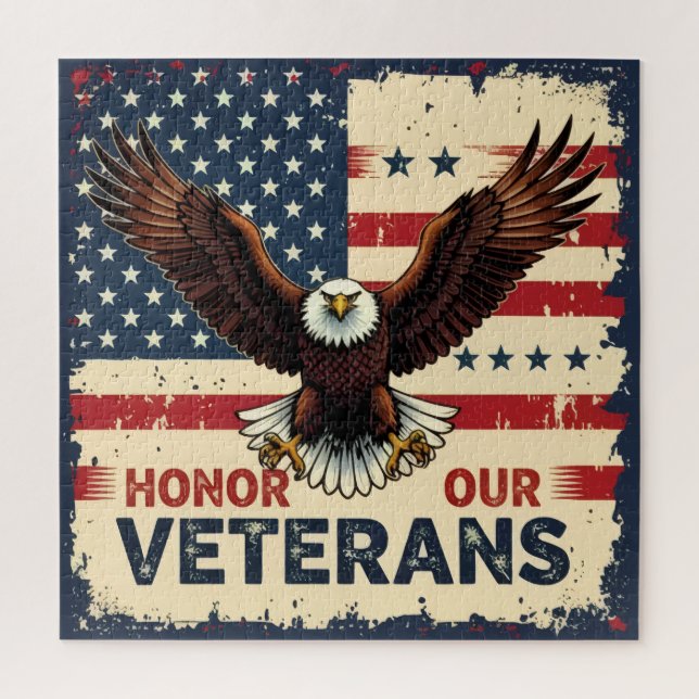  Honor Our Veterans Jigsaw Puzzle (Vertical)