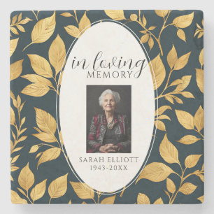 Honor the life of a loved one stone coaster