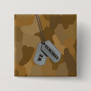 Honorable Mention 15 Cm Square Badge
