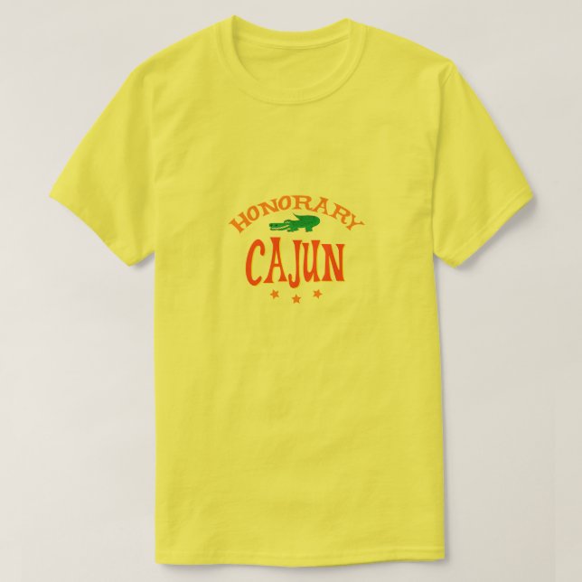 Honorary Cajun T-Shirt (Design Front)