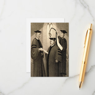 Honorary Degree, 1938 by Grant Wood Enclosure Card