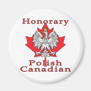Honorary Polish Canadian Magnet