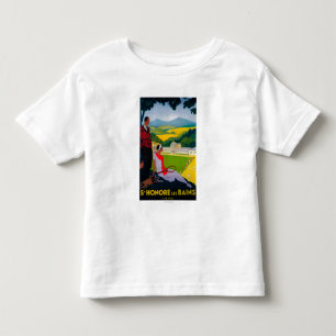 Honore Les Bains Vintage PosterEurope Toddler T-Shirt