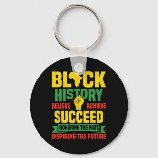 Honoring Past Inspiring Future Men Women Black His Key Ring