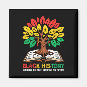 Honoring Past Inspiring Future Tree Book Black His Magnet