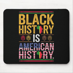 Honoring The Past Inspiring The Future Black Histo Mouse Pad