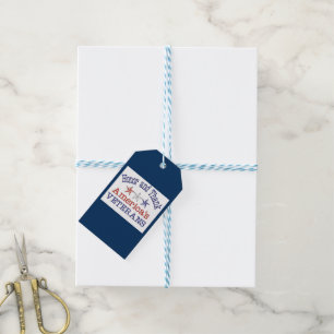 Honour and Thank American Veterans Gift Tags