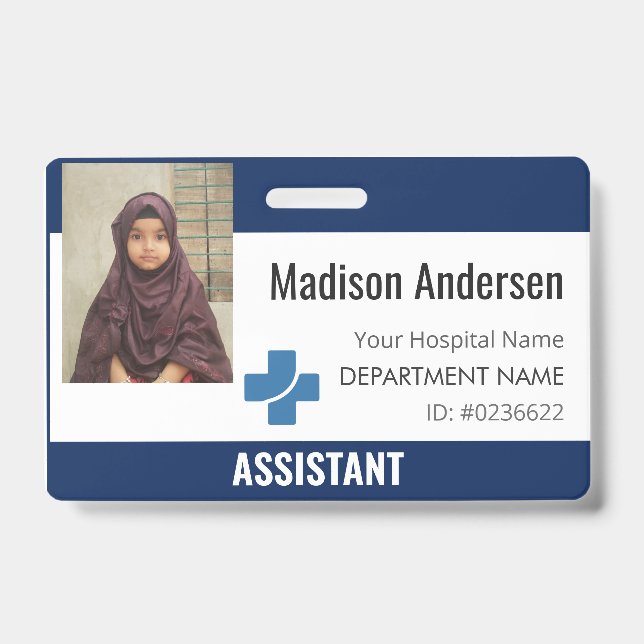 Honour Badge | Custom Name Tag & ID Clip-On (Front)