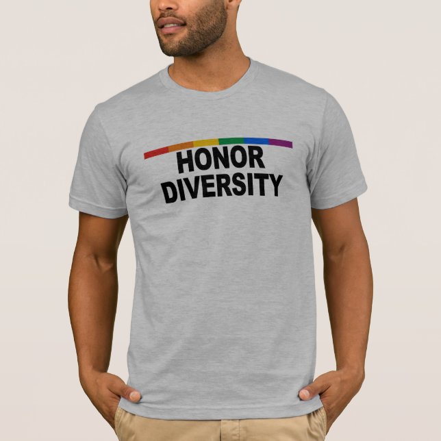 Honour Diversity T-Shirt (Front)