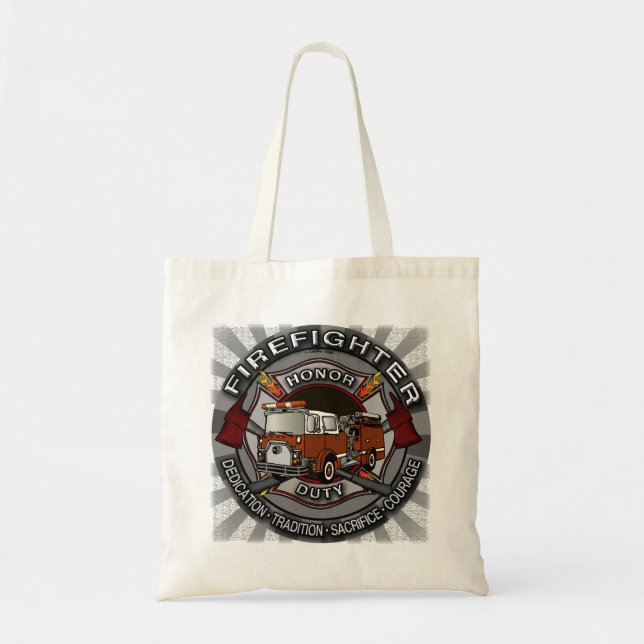 Honour Firefighter tote bag (Front)